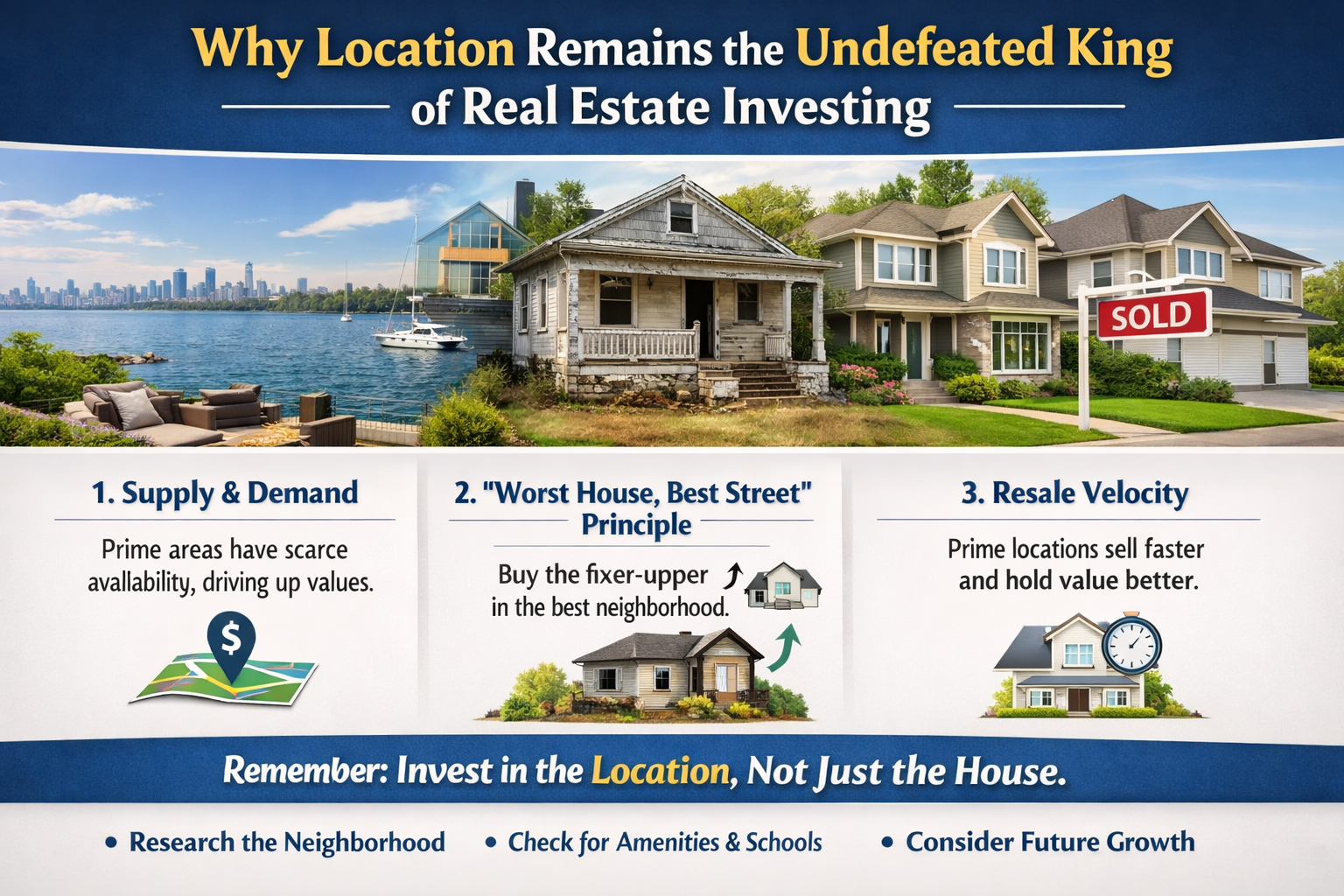 Why Location Remains the Undefeated King of Real Estate Investing